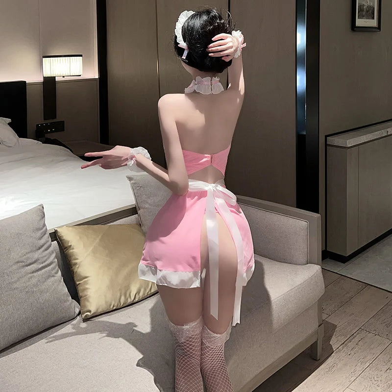 Sheer Maid Roleplay Costume Set - image 2