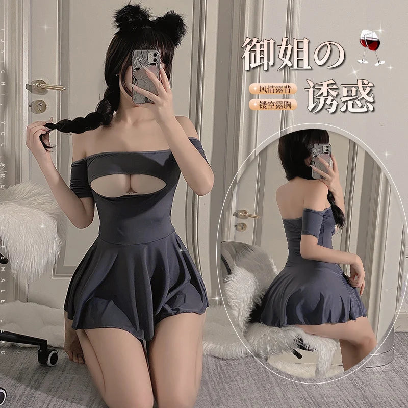 Ice-Silk Sheer Cami Nightdress - image 2