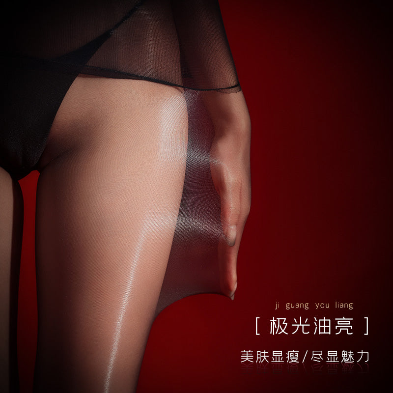 High-Shine Seamless Glossy Pantyhose - product image 2