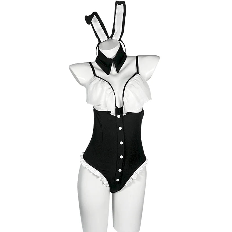 Deep-V Backless Bunny Roleplay Set - image 2
